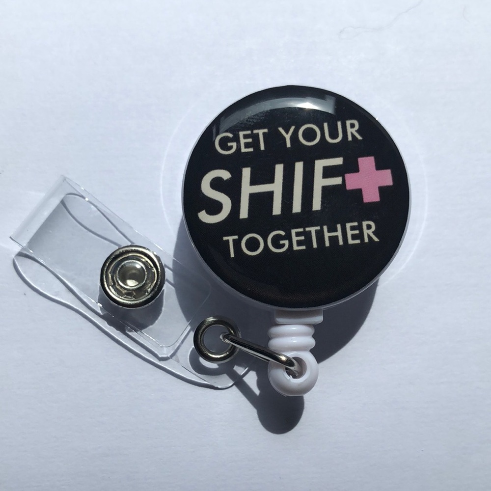 Cute badge reel ID holder